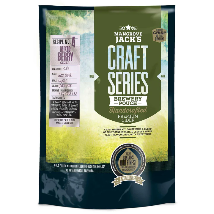 Mangrove Jack's Mixed Berry Cider Kit Calgary